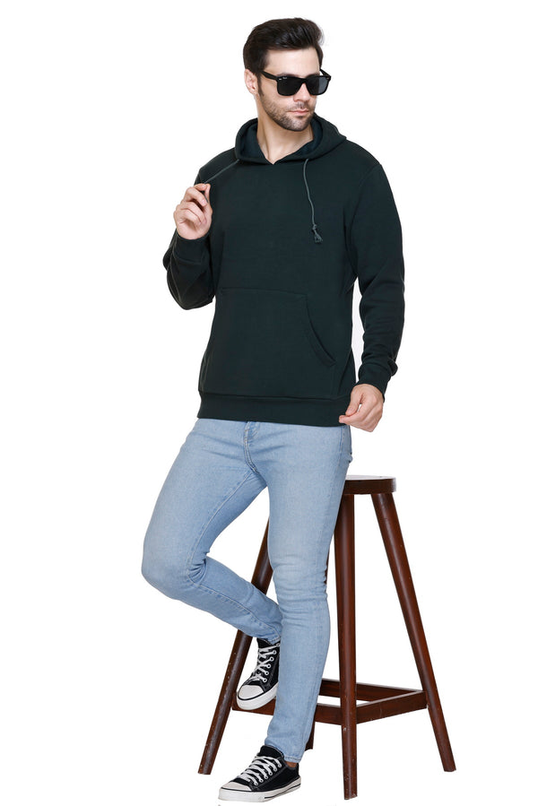 Pullover Hoodie (unisex) Forest Green-50/50 Fleece