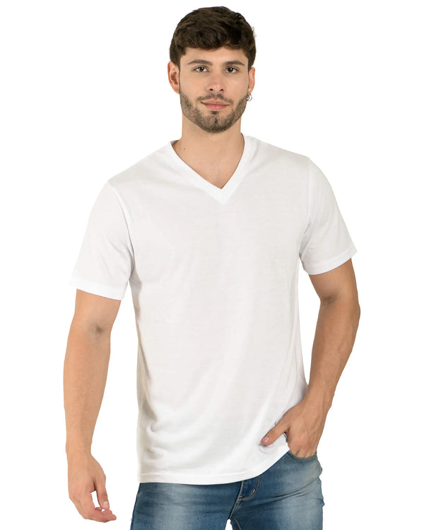 T-shirts à manches courtes pour hommes (blanc)