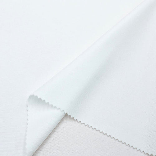 CA 7578  100% Polyester 220 GSM Double Knit / Hydro Pro Fabric – White | 60/62” Width | Sublimation Perfect